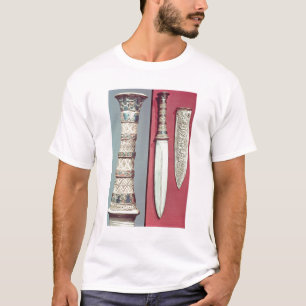 T-shirt Poignard d'or et gaine, trésor de Tutankhamun,