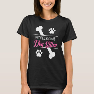 T-shirt Poignée de chien Walker Sitter Pièces pour animaux