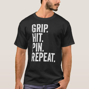 T-shirt Poignée de poignet de poignet de poignet Répéter l