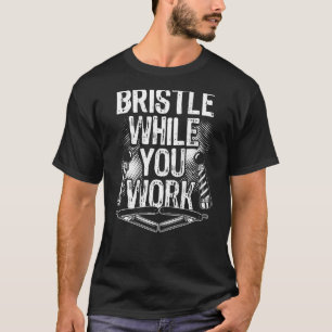 T-shirt Poignée pendant que vous travaillez Barre d'emprei