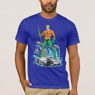 T-shirt Poignées Aquaman avec Pitchfork