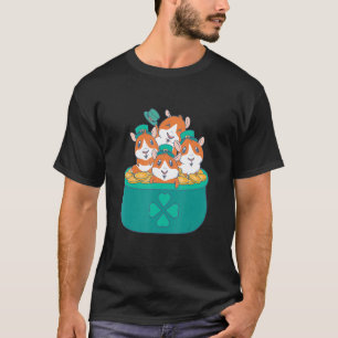 T-shirt Poignées De Guinée Poches Quatre Cochons De Guinée