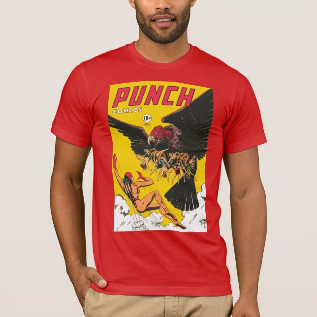 T-shirt Poinçon bandes dessinées en juillet 1947 (Devant)