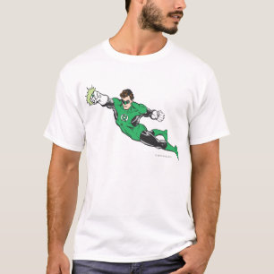 T-shirt Poinçons verts de lanterne