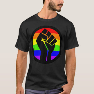 T-shirt Poing arc-en-ciel Gay Power Gay pride