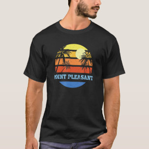 T-shirt Point Agréable New Jersey Nj Beach Us Cities Beach
