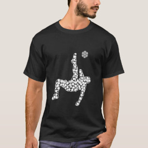 T-shirt Point Day Polka Dot Football Amoureux Football Spo