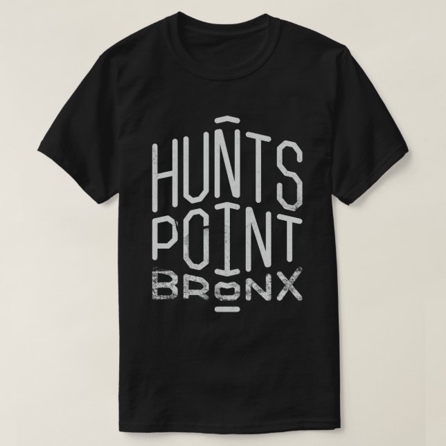T-shirt Point de chasses, Bronx (Design devant)