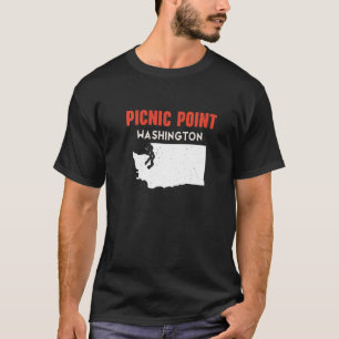T-shirt Point de pique-nique Washington USA State America