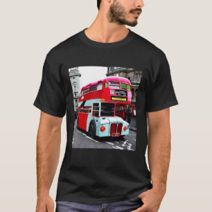 T-shirt Point de vue décalé Londres Bus Image City Transpo