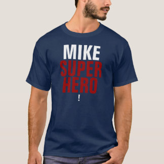 T-shirt Point d'exclamation de Mike Supehero