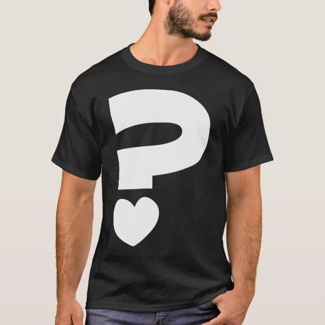 T-shirt Point d'interrogation (Devant)