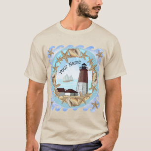 T-shirt Point Judith Lighthouse