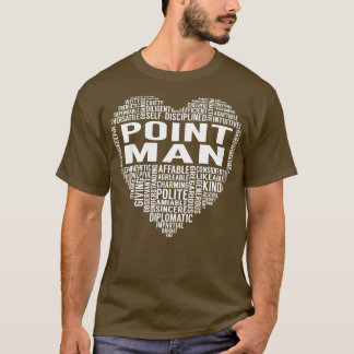 T-shirt Point Man Heart