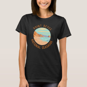T-shirt Point Reyes National Seashore Cercle en détresse