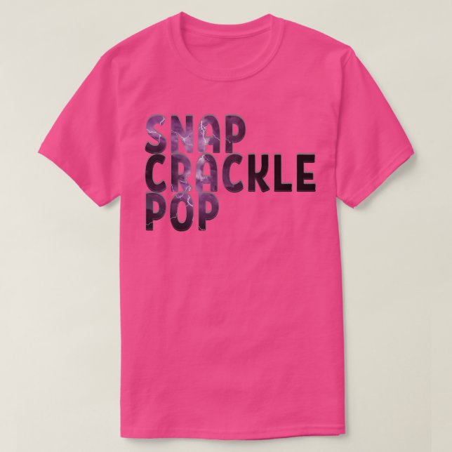 T-SHIRT POINTE DE CRACLE SNAP (Design devant)