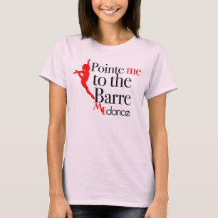 T-shirt Pointe J'au barre par MOI danse