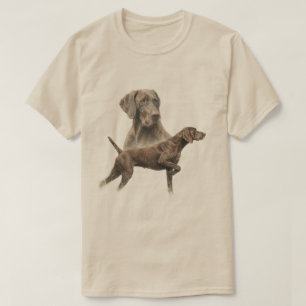 T-shirt Pointer allemand à poil court