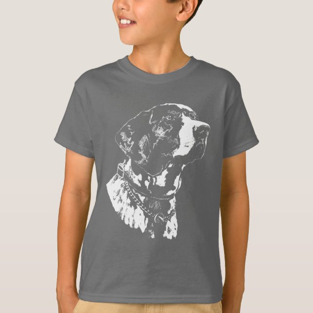 T-shirt Pointer Chien Chemise pour enfant Allemand Pointeu (Devant)