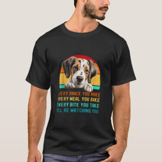 T-shirt Pointer Chien Chien Maman Papa Maman Maman Présent