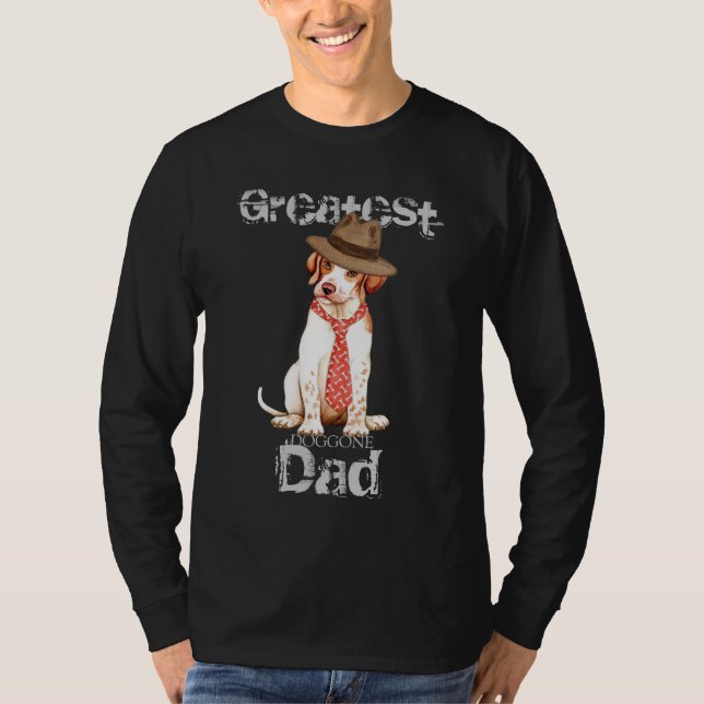T-shirt Pointer Papa (Devant)