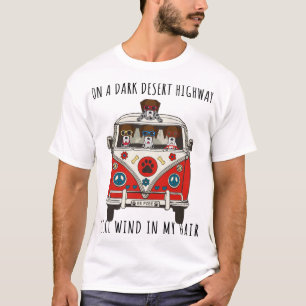 T-shirt Pointeur À Bras De Feu Allemand Sur Une Route Som