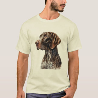 T-shirt Pointeur à poils courts allemand