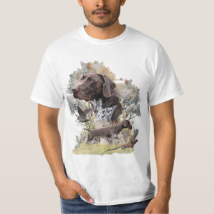 T-shirt Pointeur à poils courts allemand