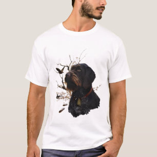 T-shirt Pointeur À poils durs allemand