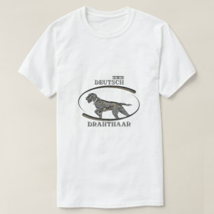 T-shirt Pointeur À poils durs allemand
