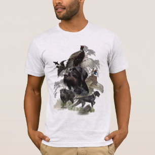 T-shirt Pointeur À poils durs allemand
