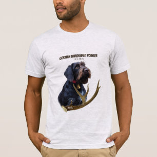 T-shirt Pointeur À poils durs allemand