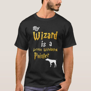 T-shirt Pointeur À poils durs allemand À poils durs
