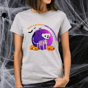 T-shirt Pointeur allemand à cheveux court effrayant Hallow