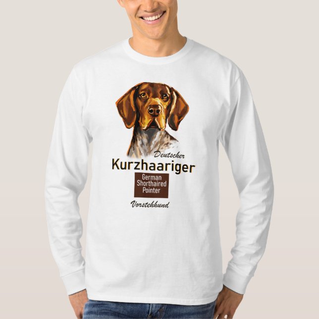 T-shirt Pointeur allemand à courte longueur Kurzhaar (Devant)