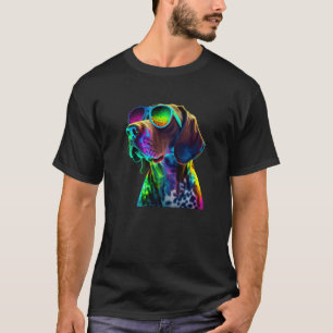 T-shirt Pointeur court allemand GSP Papa Maman