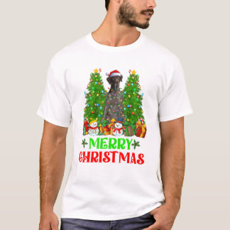 T-shirt Pointeur court Noël