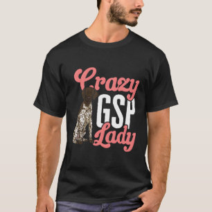 T-shirt Pointeur Raccourci Ger Maman Fou Gsp Lady