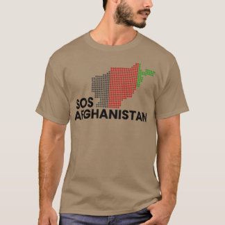 T-shirt POINTS D'Afghanistan SOS