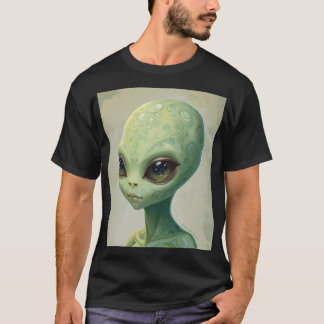 T-shirt Poire Alien – Art de fruit drôle minimal