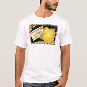 T-shirt Poires Thurber - Vintage Étiquette Fruit