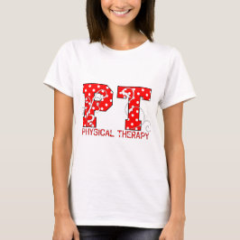 T-shirt pois blanc rouge de pinte