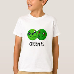 T-shirt Pois chiches amusant Petit pois de pois de fille