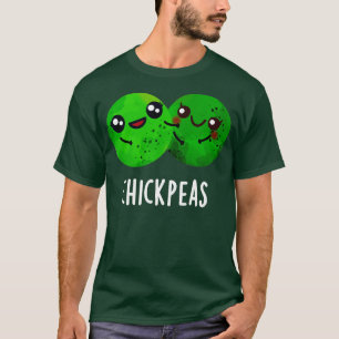 T-shirt Pois chiches amusant Petit pois de pois de fille