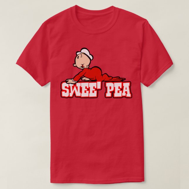 T-shirt Pois doux de Popeye (Design devant)