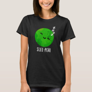 T-shirt Pois lisse Drôle Pois dormant Pun Pois foncé BG