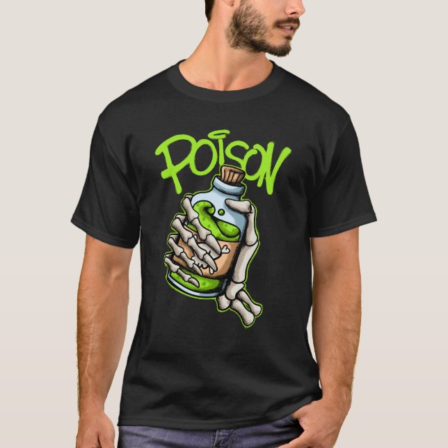 T-shirt Poison Bottle streetwear  (Devant)