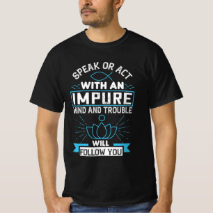 T-shirt Poison de Bouddhist
