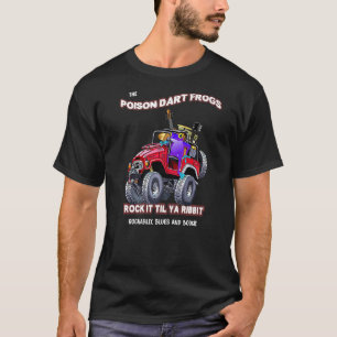 T-shirt Poison grenouilles à tarte Retro Rockabilly Grease