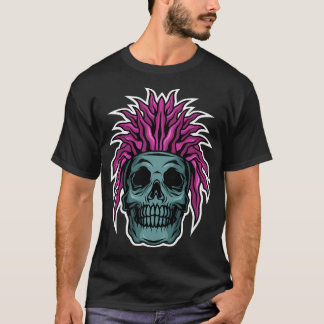 T-shirt Poisonous plant skulls